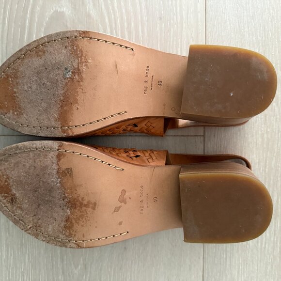 Rag & Bone Wyatt Mid Heel Bootie Size 40/US10 - Picture 7 of 7